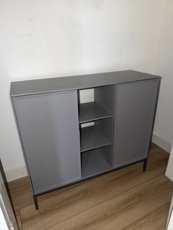 IKEA Tullstorp Gray Cabinet