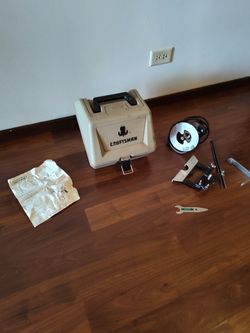 Craftsman Router with Case and Accessories