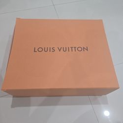LOUIS VUITTON EMPTY BOX 100% ORIGINAL  14.75" X 18" X 6.75" INCH