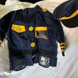 Kids Dress Up Police Officer Costume