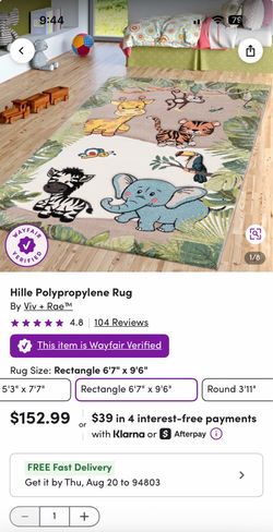Jungle Animal Rug