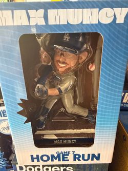 Max Muncy Game 7 Home Run Dodgers Bobblehead
