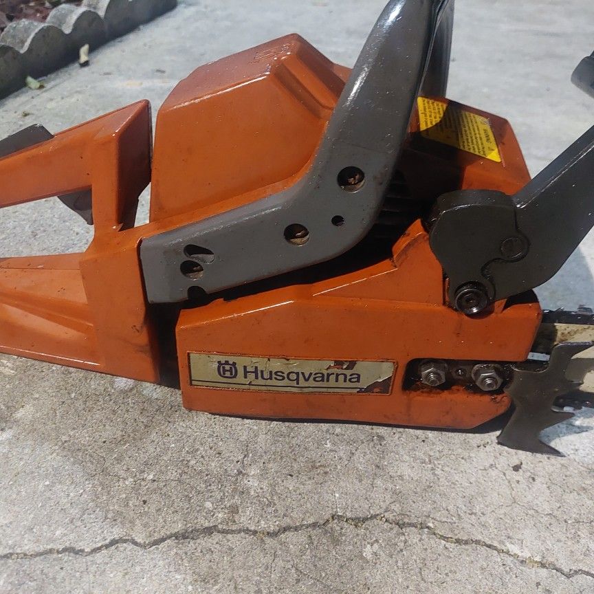 CHAINSAW HUSQVARNA WORKS GREAT FOR YOUR BUSINESS