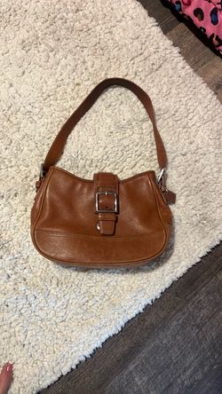 Coach Brown Leather Shoulder Bag