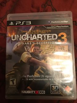 Uncharted 3 , ps3 game