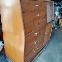 Drexel gentleman vintage tall dresser