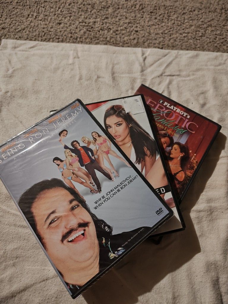 Erotic Drama DVDs Rare Being Ron Jeremy +!! Emily Willis Exposed 