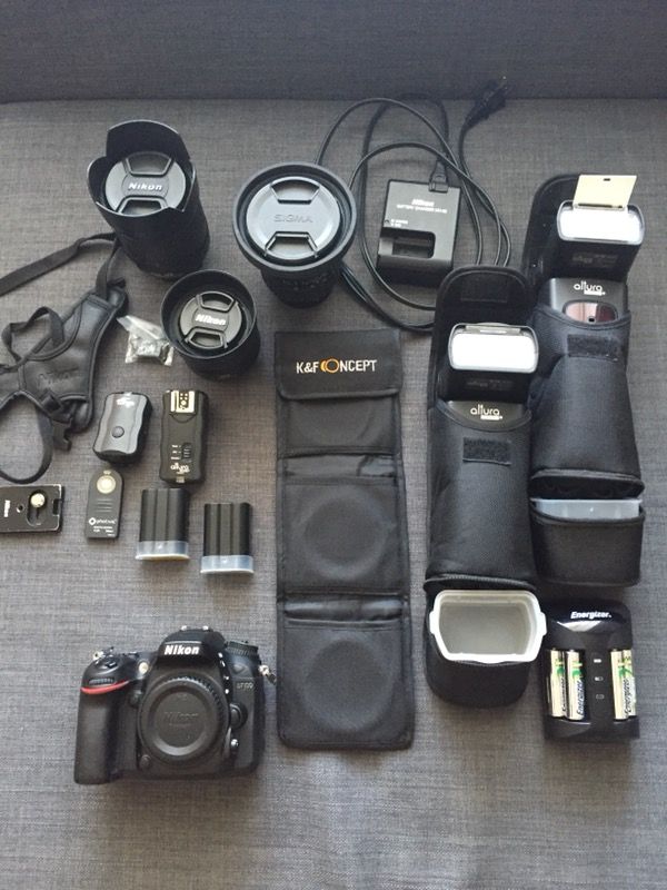Nikon D7100 DSLR set