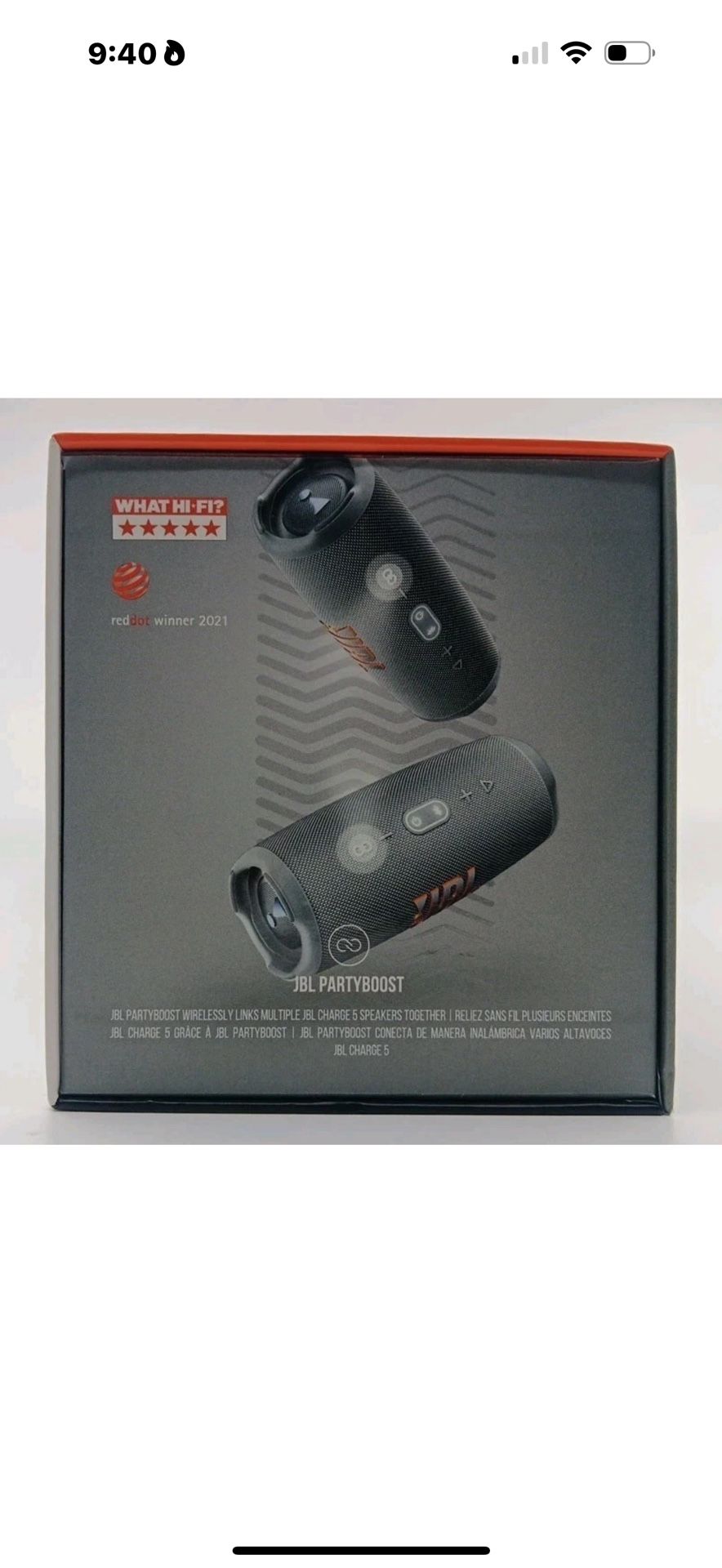 JBL Charge 5 Bluetooth Speaker New