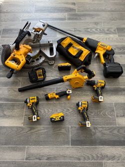 DEWALT 20V BUNDLE — INDIVIDUAL & BUNDLE PRICING