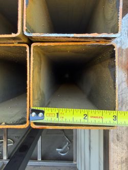 Steel Square Tube – 3" x 3" – 14 Gauge – 20 FT