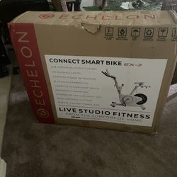 Echelon Smart Connect Bike Ex3Brand New In Box White  