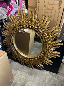 Sun mirror vintage
