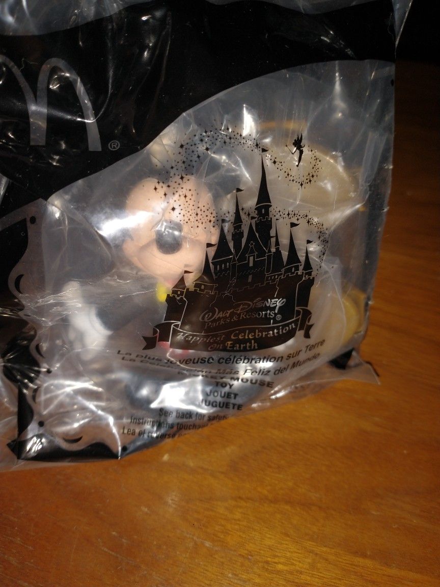 Disney Mickey mouse figure #1 McDonald's happy meal toy *new*