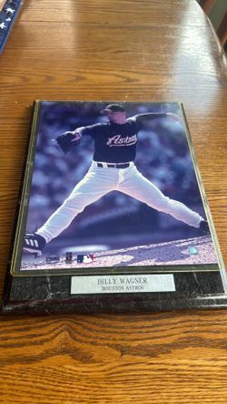 Billy Wagner Houston Astros Commemorative Plaque