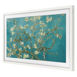 Samsung 50" The Frame TV - Customizable bezel - Modern White