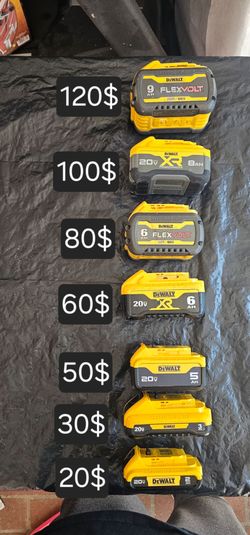 Dewalt battery