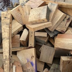 Free Scrap Wood For Winter Fire starting 