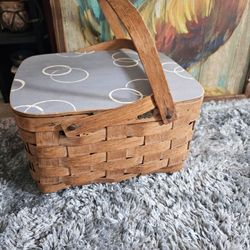 #Vintage #Picnic #Basket #Woven #Basket 
