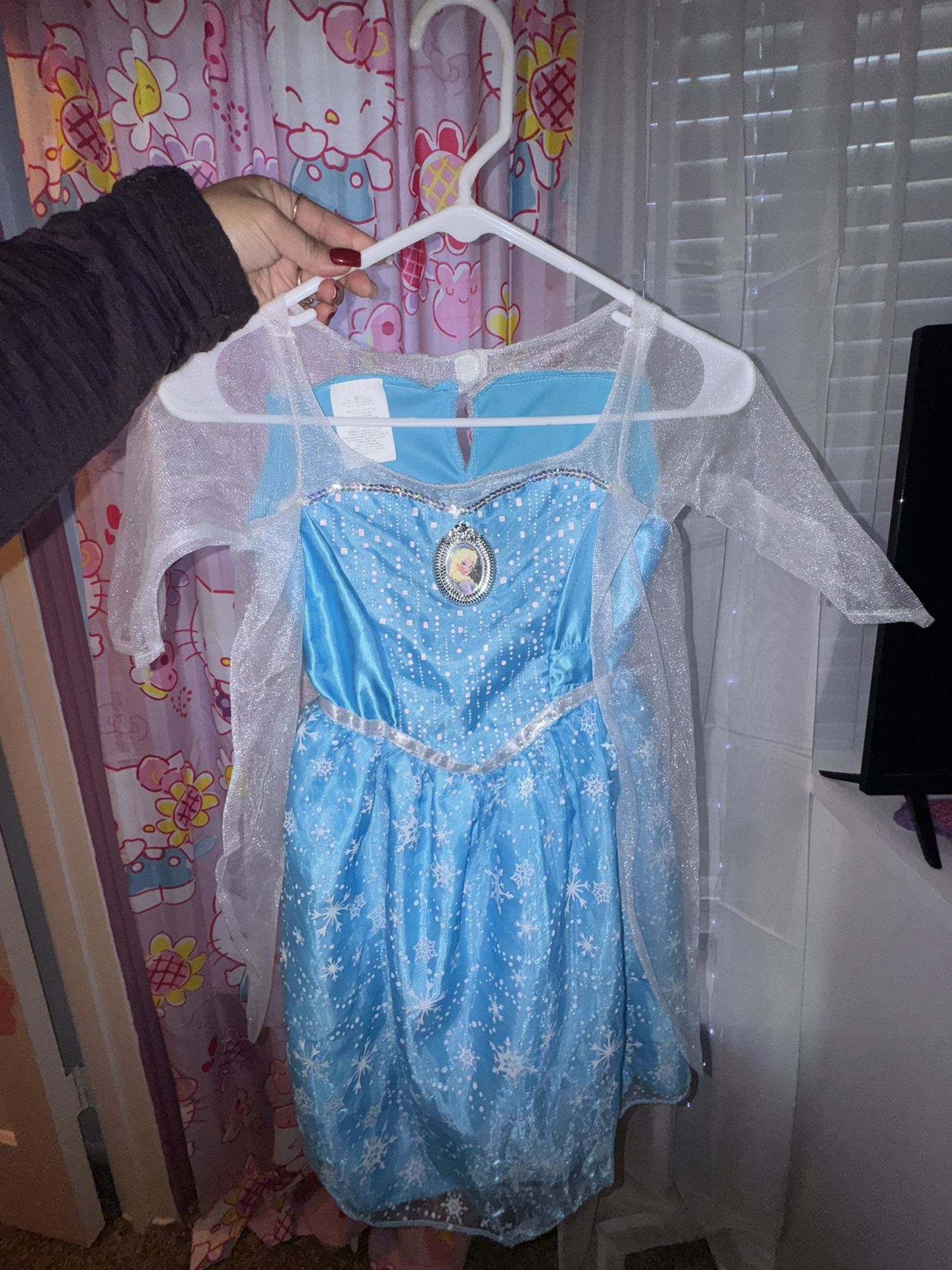 Elsa Dress Up Costume ( Frozen )