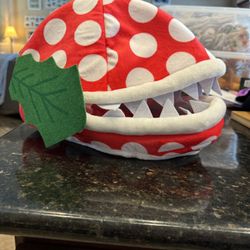 Mario piranha hat