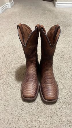 Dan Post Punched leather boots men’s size 8 1/2