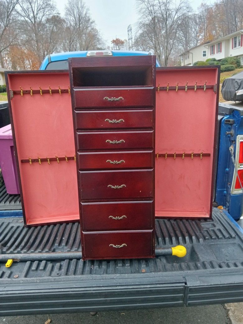 Used Jewelry Cabinet 30x16