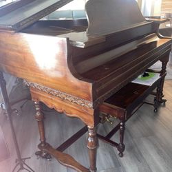 Antique 1900’s Grand Piano - Make An Offer - Must Go - Absolutely Stunning