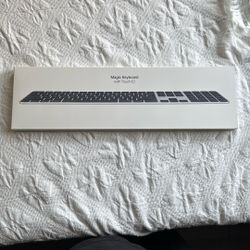 Apple Magic Keyboard with Touch ID – Black (Sealed New) 