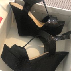 Aldo Wedge sparkle Sandals 