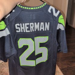 Sherman #25 Seahawks Jersey 