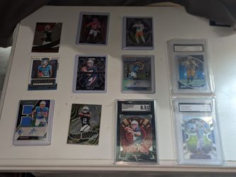 Mostly basketball, some football cards, 2024-2026