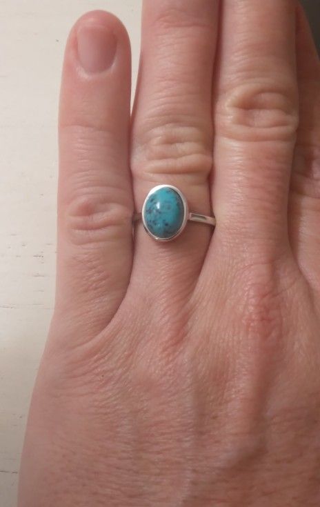 Kingman Turquoise Ring