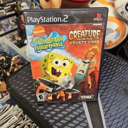 Spongebob Creature From The Krusty Krab Ps2