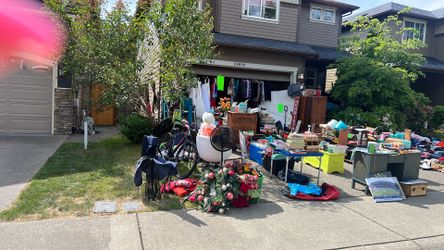 Moving sale, everything must go