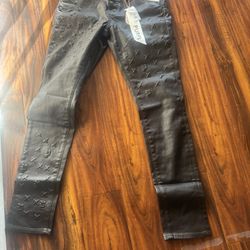 Purple Jeans Dark Colored 