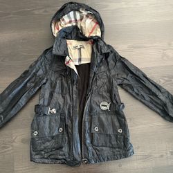 Burberry Girls Rain Coat Size 8 