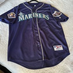 Seattle Mariners 2001 All Star #22 Kazuhiro Sasaki Vintage Russell Ath. Size 48