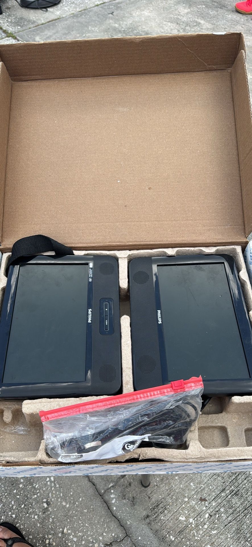 PHILIPS CAR DVD DUAL PLAYER
