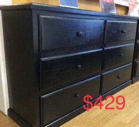 Dresser 6 Drawers 100% Pinewood 🌲