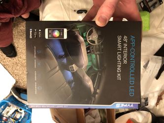 Light strips for the inside of your car