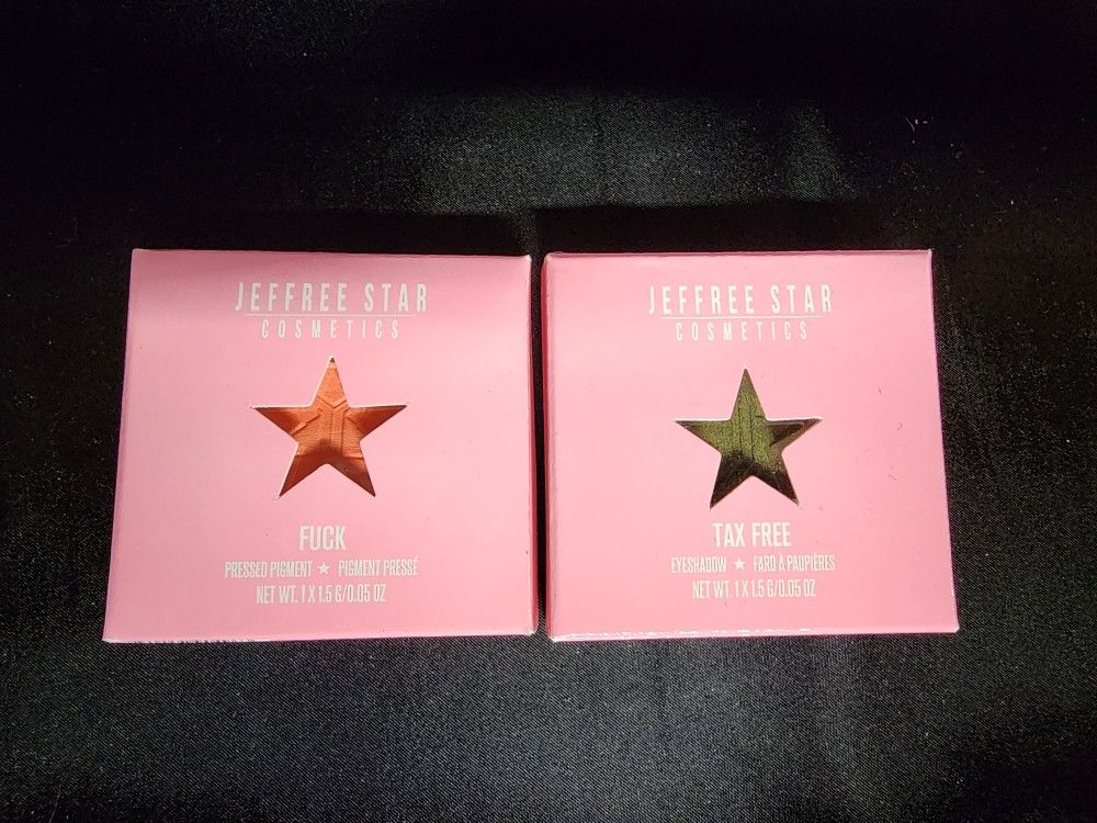 New Jeffree Star Cosmetics Set of Eyeshadow Singles