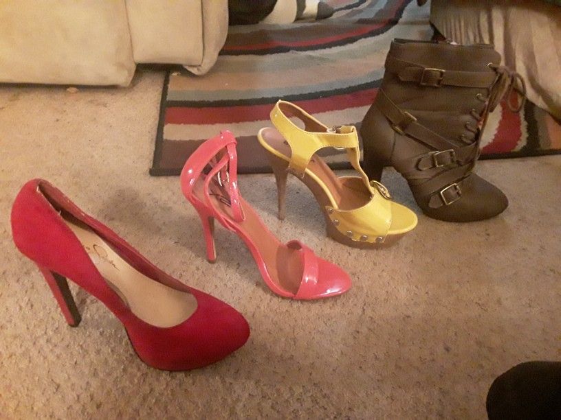 Heels Sizes 6 To 8