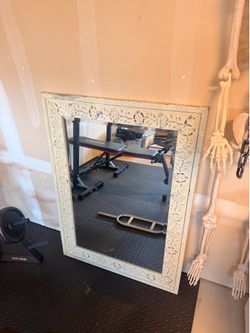 Framed mirror