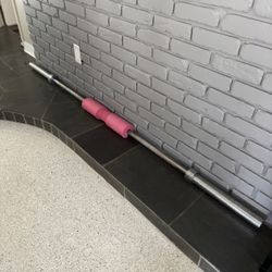 CAP Barbell 2-inch Olympic Weight Bar 6ft With Spring Clips