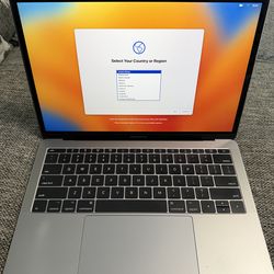 Apple MacBook Pro 13-inch 2017 A1708 Core i5-2.3GHz Laptop 8GB RAM, 250GB SSD