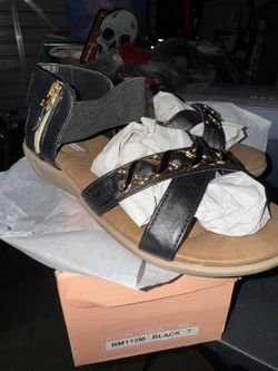 Women's Ladies Size 7 Summer Sandals Shoes Flip flops