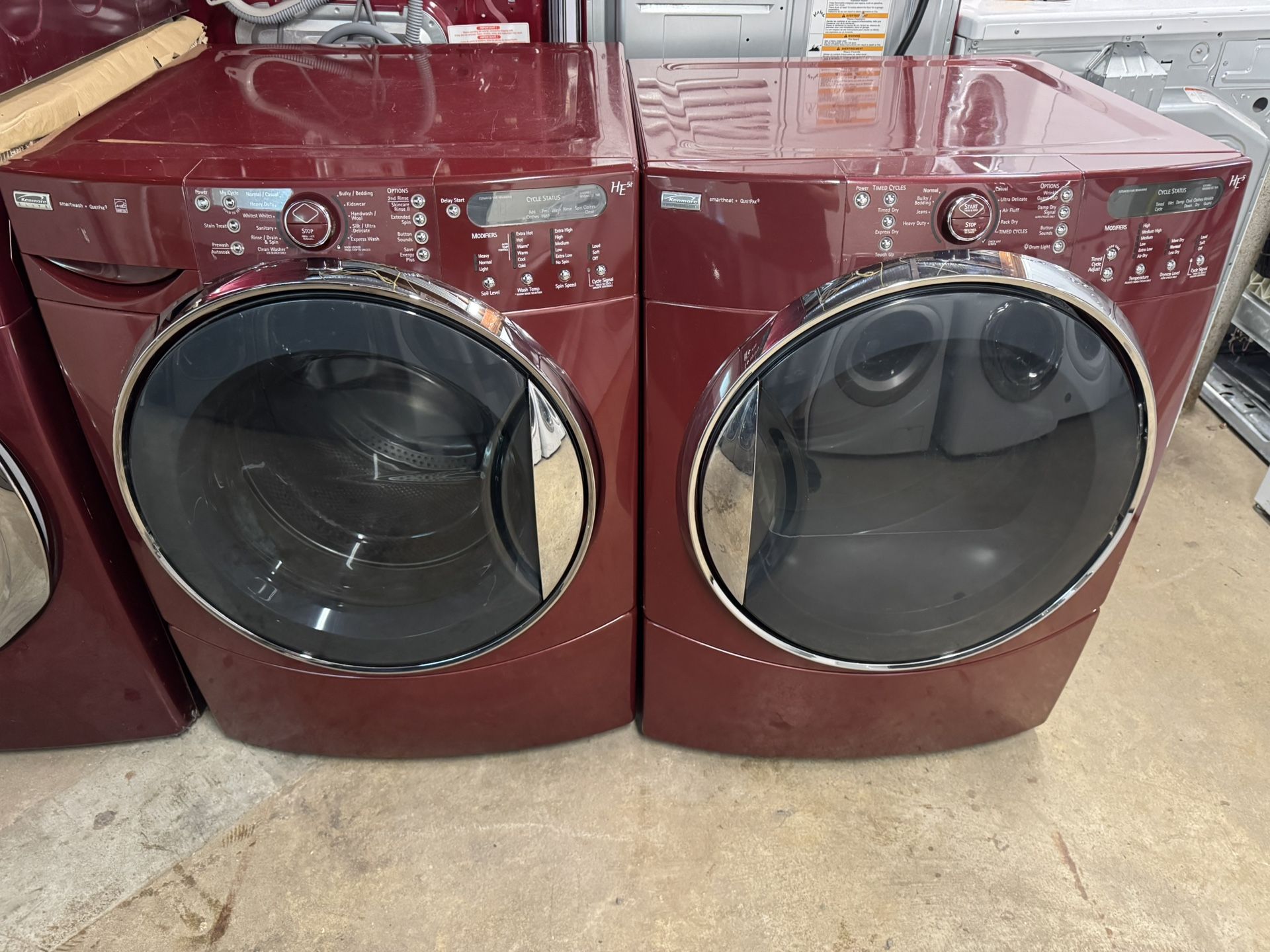 Kenmore Washer And Dryer 