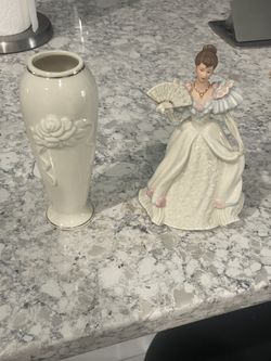 Lenox Pieces (vase And Princess) 