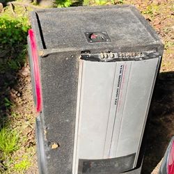 two 15s With Amp Zxs 1600 W